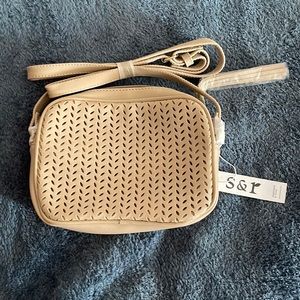 Delilah Tan Crossbody Bag